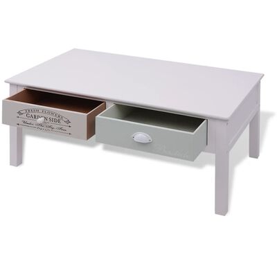 vidaXL French Coffee Table Wood