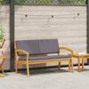 vidaXL Garden Bench Brown Solid Acacia wood