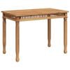vidaXL Dining Table Teak Solid Teak wood Medium Durable Dining Table