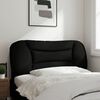 vidaXL Headboard Cushion Black 100% polyester 39.4 in Headboard Cushion