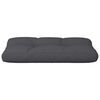 vidaXL Pallet Cushion Black 31.5"x15.7"x4.7" Fabric