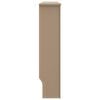 vidaXL Radiator Cover 59.8"x7.5"x32.1" MDF