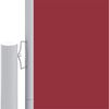 vidaXL Side Awning Red Polyester with PU coating Large Retractable