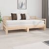 vidaXL Pull-out Day Bed Natural wood Solid Pine Wood