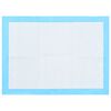 vidaXL Pet Training Pad Set of 400 Blue and White