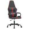 vidaXL Gaming Chair Black Faux leather, metal, plywood Standard