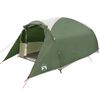 vidaXL Family Tent Tunnel 6-Person Green Waterproof