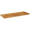 vidaXL Table Top 35.4"x15.7"x1" Rectangular Solid Wood Mango