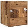 vidaXL Bathroom Sink Cabinet Old wood Engineered wood, Iron