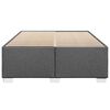 vidaXL Bed Frame Dark Gray