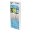 INTEX Pool Ladder Grey Coated steel frame & Hi-impact composite steps