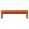 vidaXL Monitor Stand Wax brown Solid pine wood Small Monitor Stand