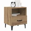 vidaXL Bedside Cabinet Artisan Oak 15.75 x 13.78 x 18.70 in