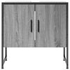 vidaXL Bathroom Sink Cabinet Gray sonoma Engineered wood 23.6x13.0x23.6 in