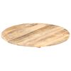 vidaXL Table Top Solid Mango Wood Round 0.59 - 0.63 " 19.7 "