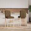 vidaXL Bar Chair Taupe