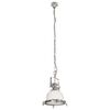 vidaXL Pendant Lighting Silver and White Aluminum
