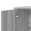 vidaXL Sideboards 2 pcs Gray Sonoma 23.6"x12.2"x27.6" Engineered Wood