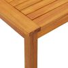 vidaXL Side Table Brown Solid Acacia wood