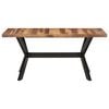 vidaXL Dining Table Honey finish