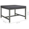 vidaXL Garden Lounge Set Grey, Anthracite