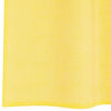 vidaXL Voile Curtains with Loops 2 pcs Yellow 55.1x102.4"