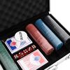 vidaXL Poker Chip Set 300 pcs 0.01 lb