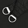 vidaXL Sunshade Sail Oxford Fabric Rectangular 16.4‘x23‘ Black