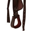 vidaXL Western Horse Saddle Brown Genuine leather 16 in