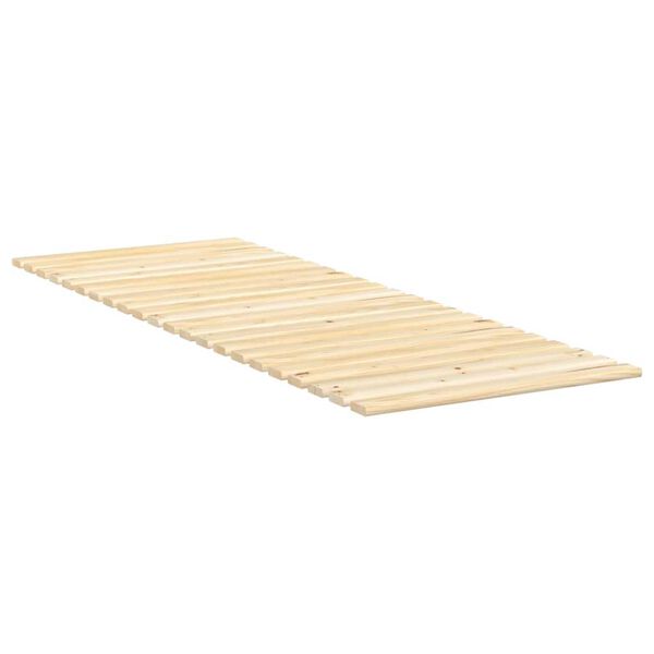 vidaXL Bed Slat Natural Pine Solid Pine Wood Twin Breathable Design