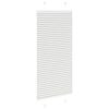 vidaXL Pleated Blind Light grey 100% Polyester 23.6x39.4 in