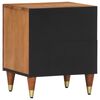 vidaXL Bedside Cabinets 2 pcs 15.7"x13"x18.1" Solid Wood Mango