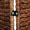 vidaXL Room Divider 5-Panel Brown 80.7x70.9" Water Hyacinth