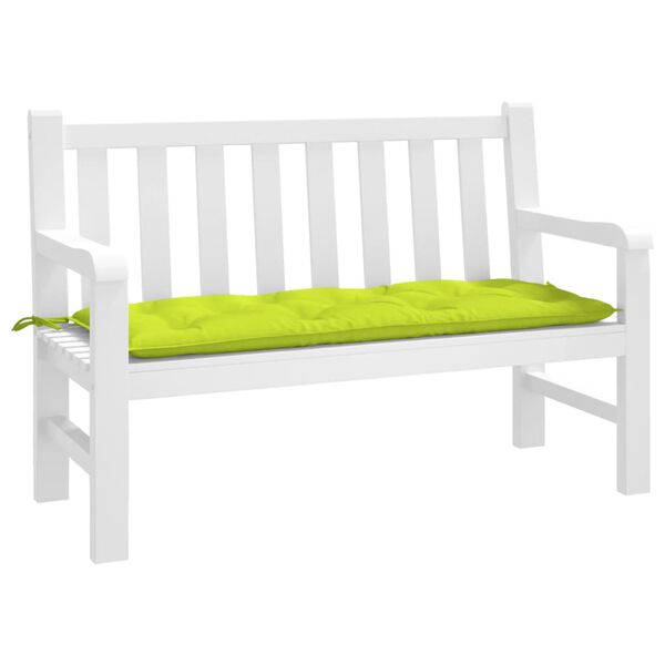 vidaXL Garden Bench Cushion Bright Green Oxford fabric (100% polyester)