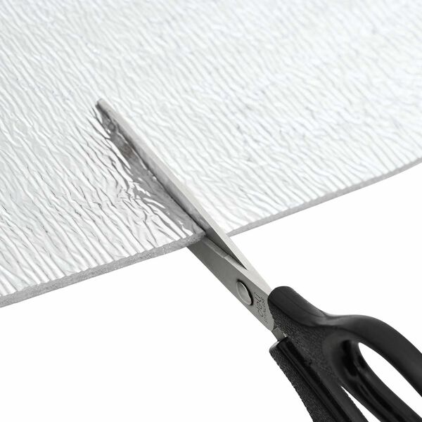 vidaXL Radiator Heat Reflector Silver 82.02 x 3.28 ft Polyethylene