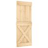 vidaXL Door NARVIK 31.5"x82.7" Solid Wood Pine
