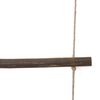 vidaXL Wall decoration Natural wood Natural wood branches, hemp ropes