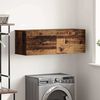vidaXL Wall-Mounted Cabinet Old Wood 39.37 x 14.37 x 13.78 in