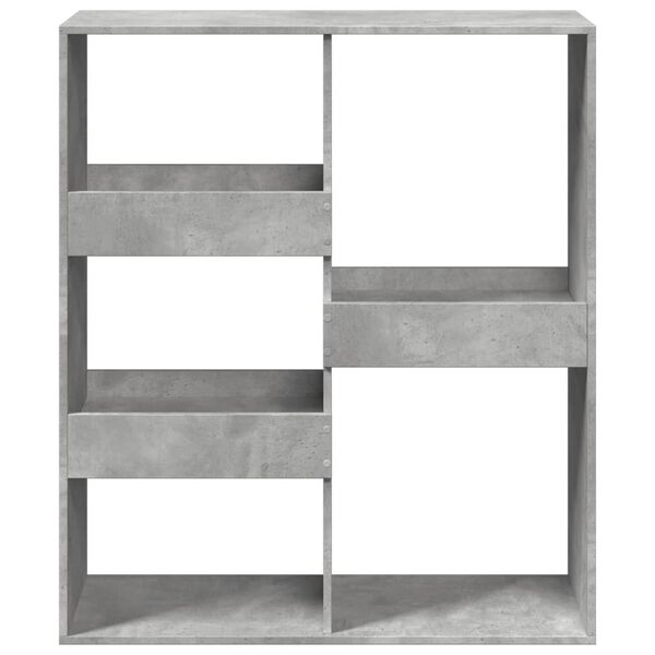 vidaXL Room Divider Concrete Grey Engineered Wood Medium Modern
