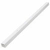 vidaXL Cable Trunking 2.4"x1.6" 32.8' PVC