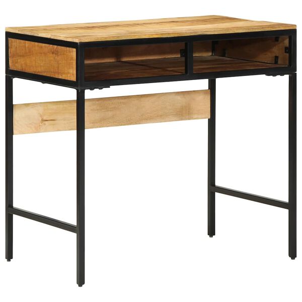 vidaXL Writing Desk Brown 31.5" x 19.7" x 29.5" solid mango wood