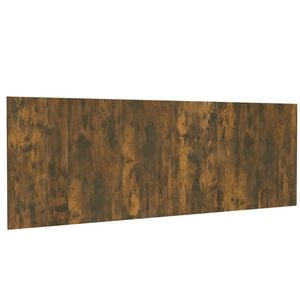 vidaXL Wall Headboard Smoked oak Engineered wood