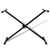 vidaXL Adjustable Keyboard Stand and Stool Set