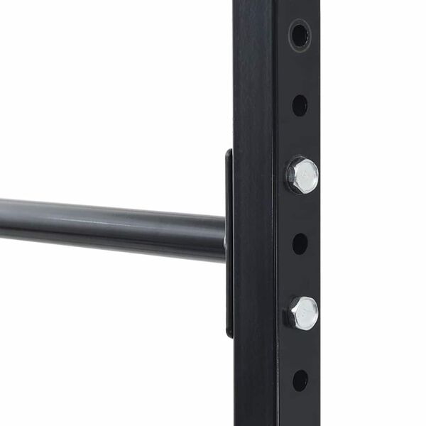 vidaXL Pull-Up Bar Station Manual Black 101 x 102 x 235 cm