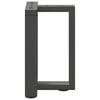 vidaXL Coffee Table Leg Anthracite Powder-Coated Steel Medium