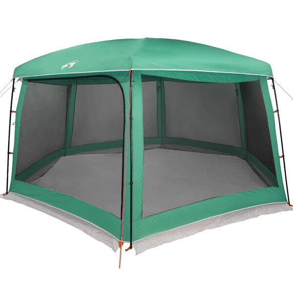 vidaXL Pool Tent with Removable Fly & Mesh Walls Sea Green 263.8x232.3"