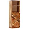 vidaXL Highboard Varied wood tones Solid reclaimed wood, MDF Medium