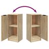 vidaXL Sideboard Sonoma oak Engineered wood Small Sideboard