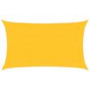 vidaXL Sunshade Sail 1.75 oz/ft&sup2; Rectangular Yellow 16.4x26.2' HDPE
