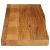 vidaXL Table Top Oak brown Solid mango wood Medium Durable